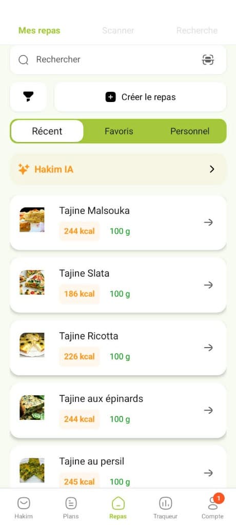 Makelty App - Nutrition Tracking